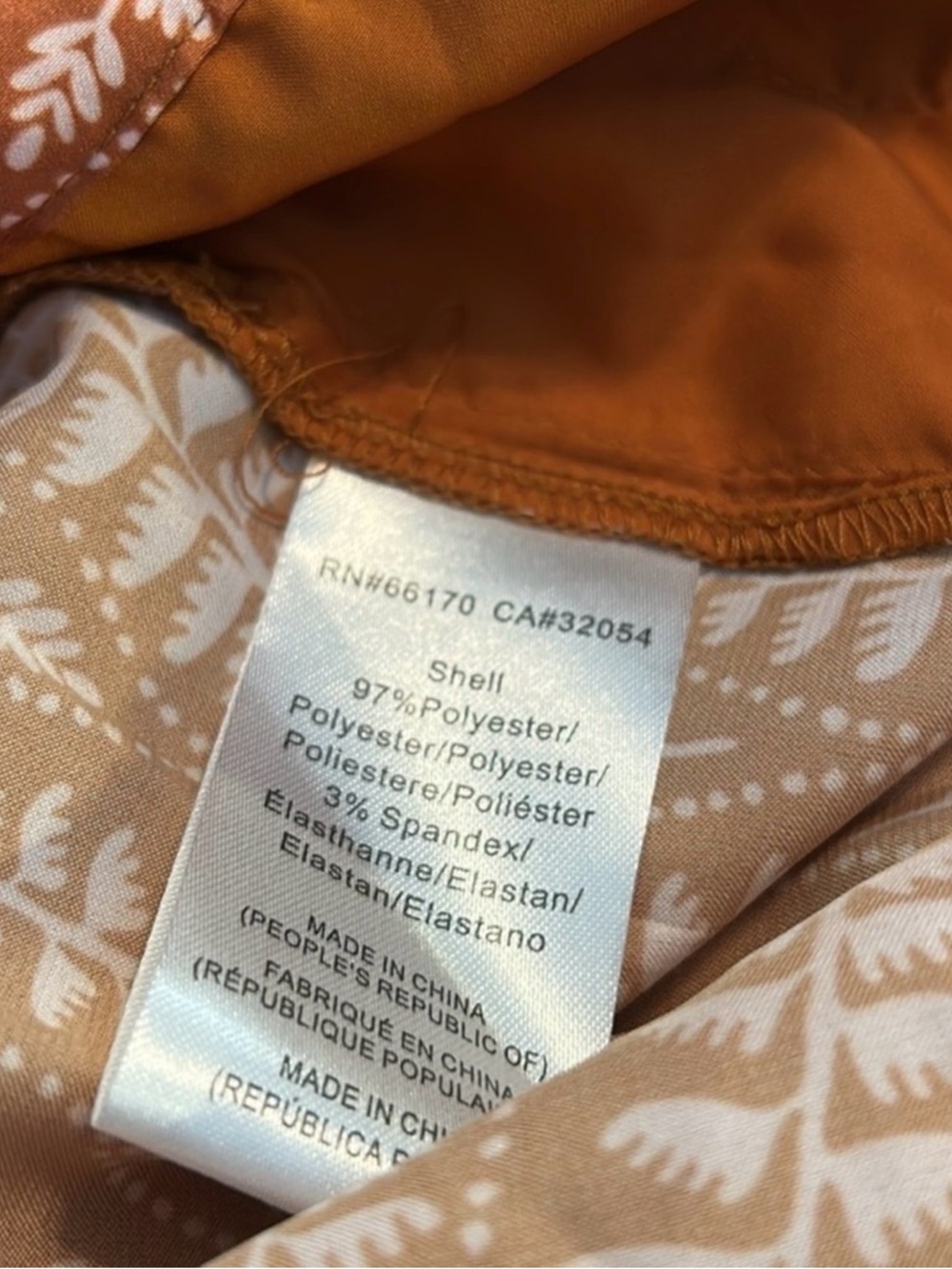 Anthropologie Hutch wide leg Patterned Pants B7 - Picture 3 of 7